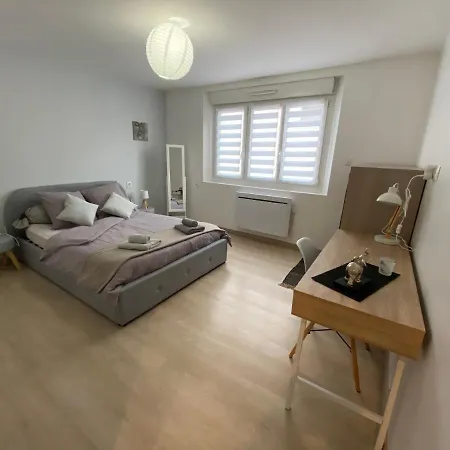 Appartement Moderne et Parking Privé Toul Extérieur photo